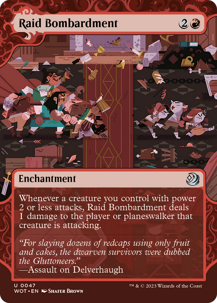 Raid Bombardment [Wilds of Eldraine: Enchanting Tales] | Grognard Games