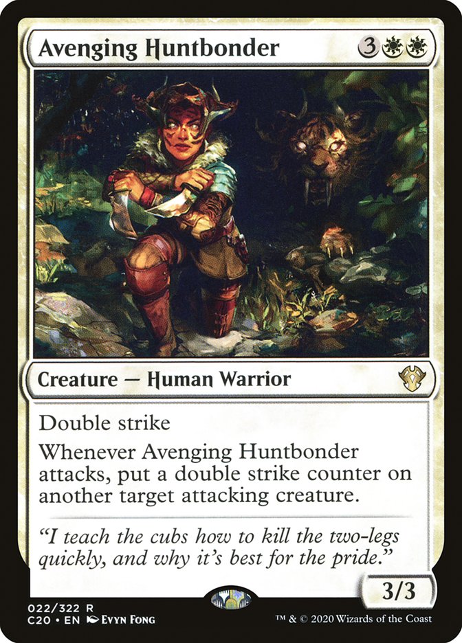 Avenging Huntbonder [Commander 2020] | Grognard Games