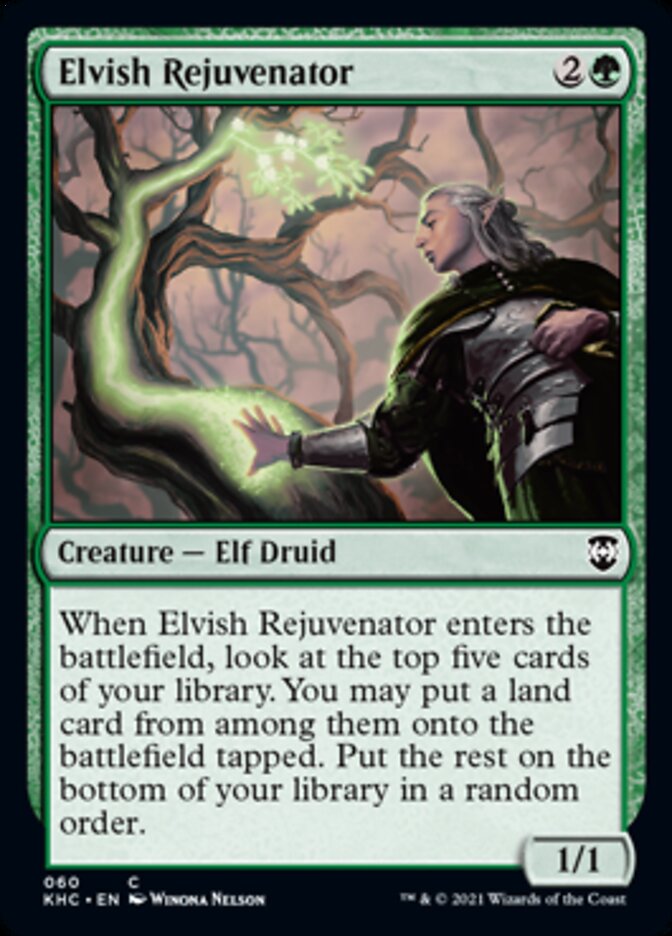 Elvish Rejuvenator [Kaldheim Commander] | Grognard Games