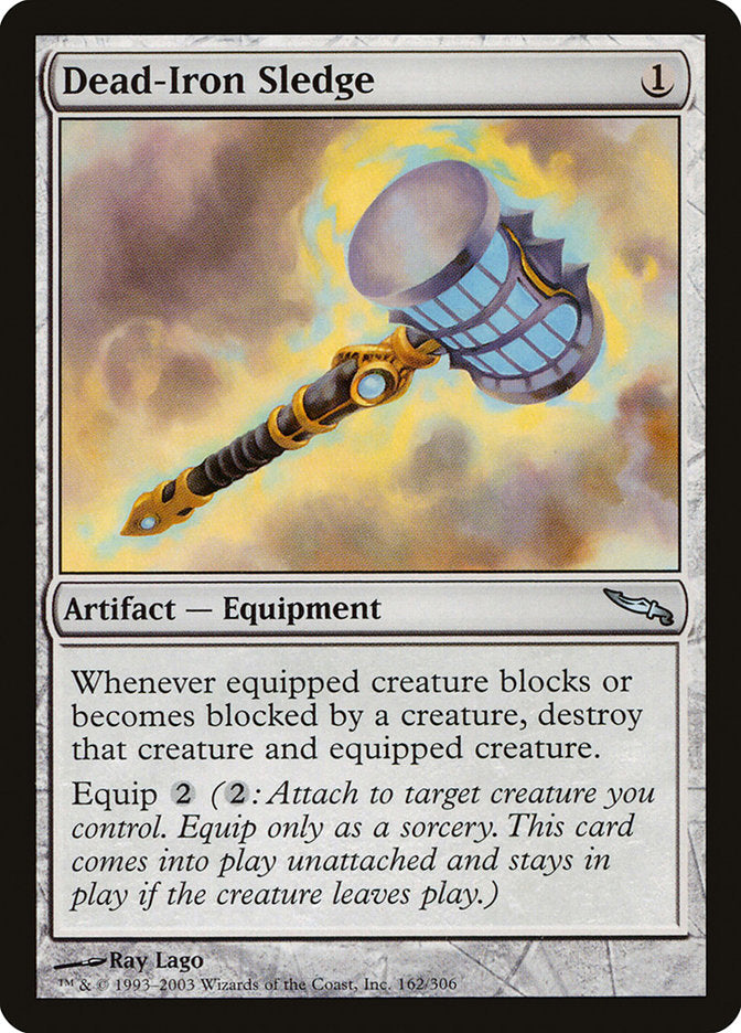 Dead-Iron Sledge [Mirrodin] | Grognard Games