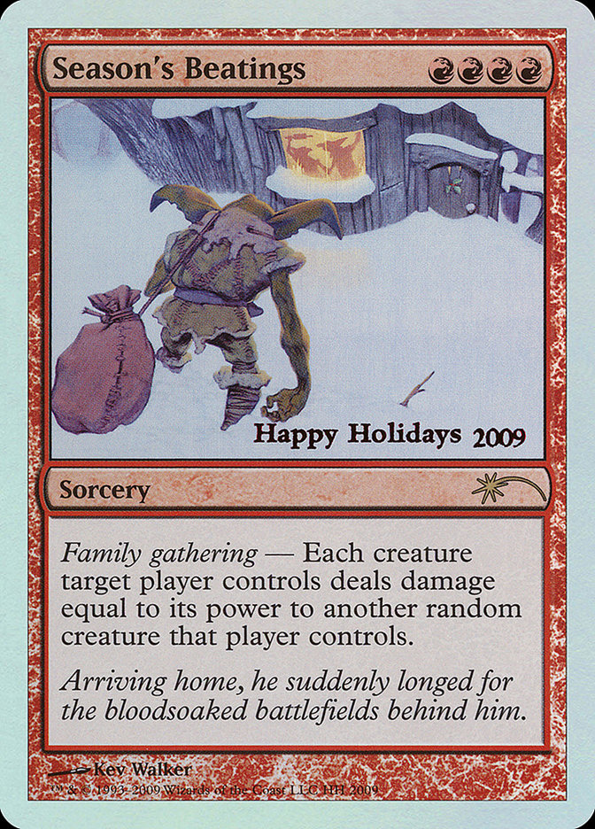 Season's Beatings [Happy Holidays] | Grognard Games