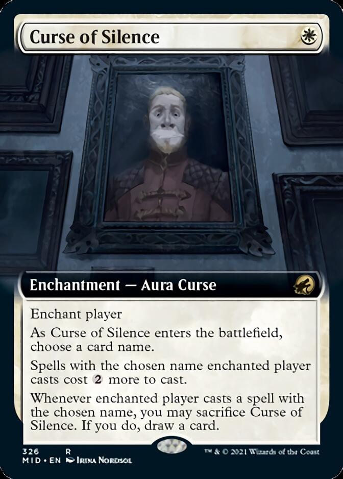 Curse of Silence (Extended) [Innistrad: Midnight Hunt] | Grognard Games