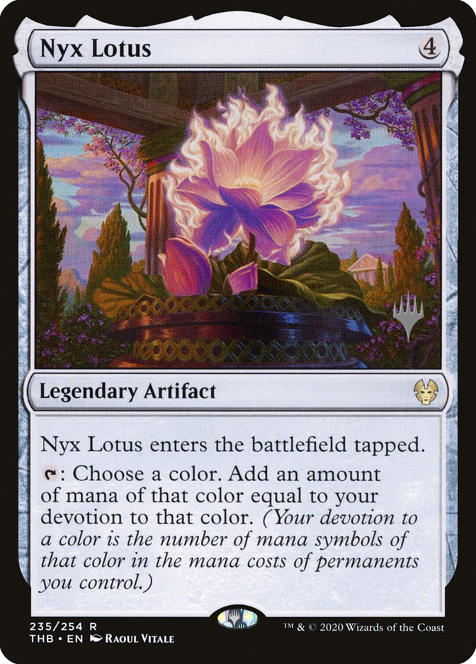 Nyx Lotus (Promo Pack) [Theros Beyond Death Promos] | Grognard Games