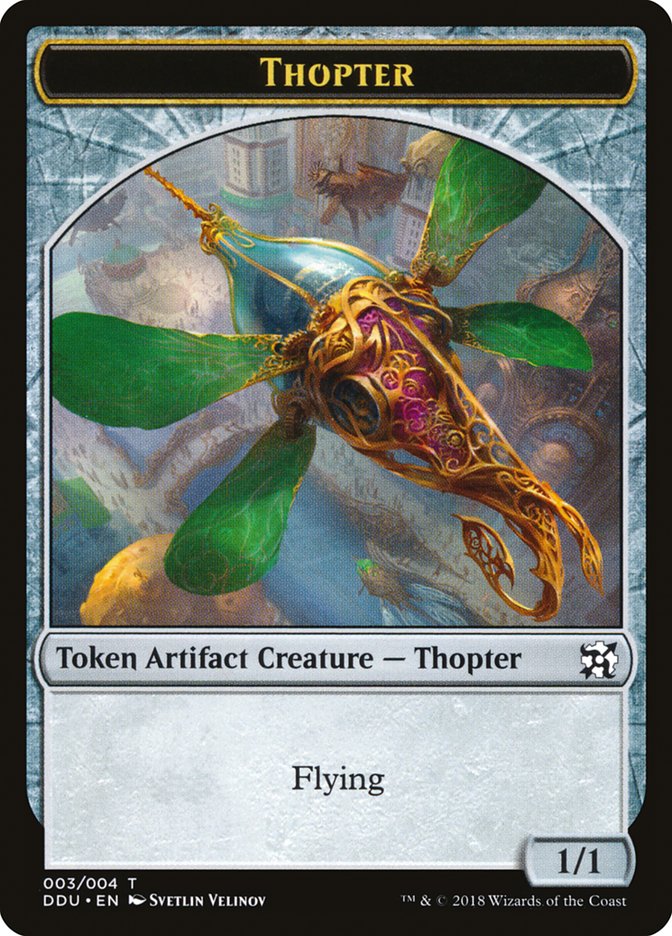 Thopter (003/004) [Duel Decks: Elves vs. Inventors Tokens] | Grognard Games