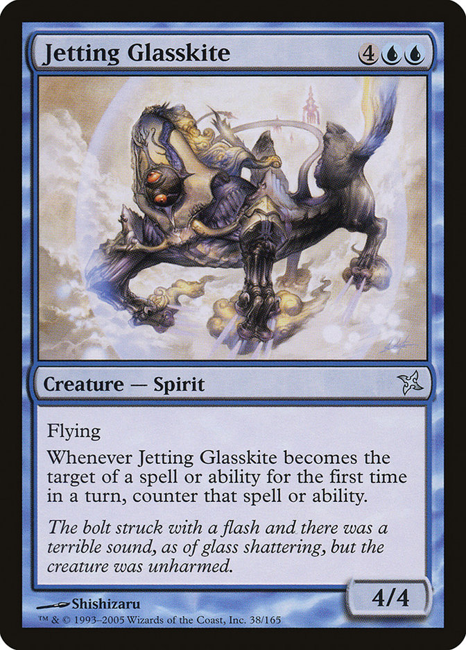 Jetting Glasskite [Betrayers of Kamigawa] | Grognard Games