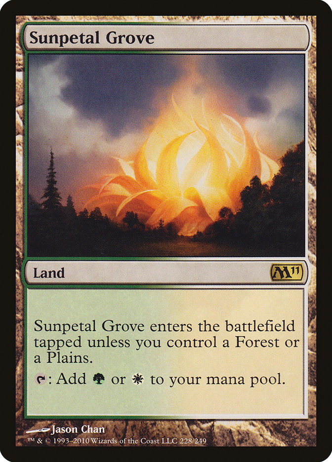 Sunpetal Grove [Magic 2011] | Grognard Games