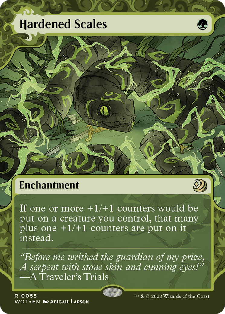 Hardened Scales [Wilds of Eldraine: Enchanting Tales] | Grognard Games