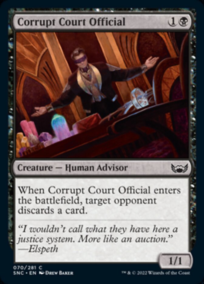 Corrupt Court Official [Streets of New Capenna] | Grognard Games