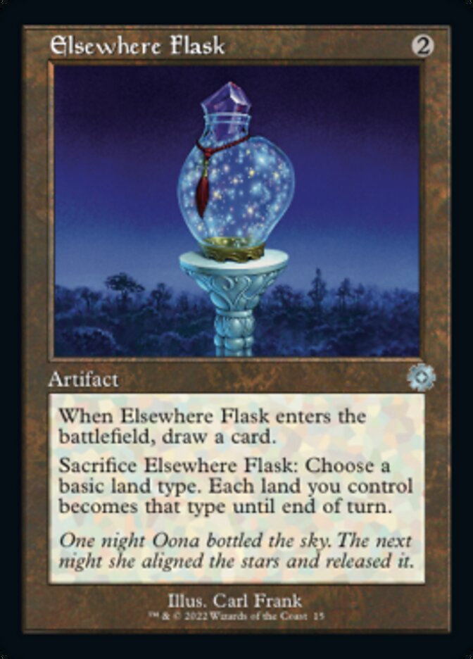 Elsewhere Flask (Retro) [The Brothers' War Retro Artifacts] | Grognard Games