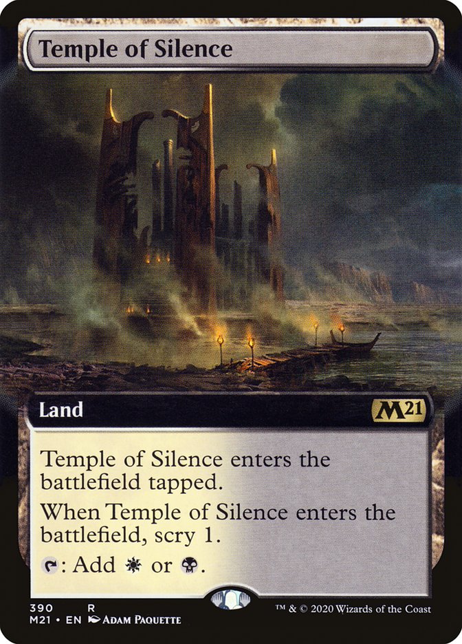 Temple of Silence (Extended) [Core Set 2021] | Grognard Games