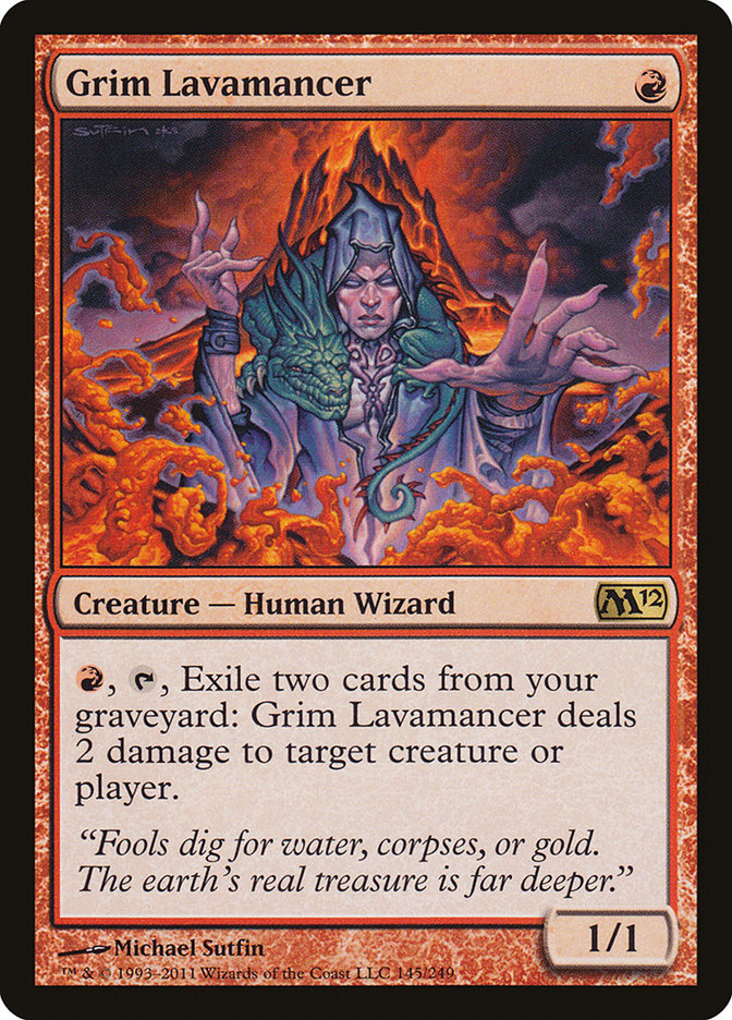 Grim Lavamancer [Magic 2012] | Grognard Games