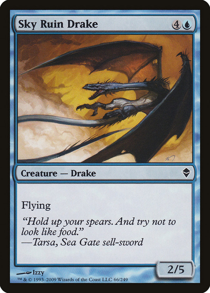 Sky Ruin Drake [Zendikar] | Grognard Games