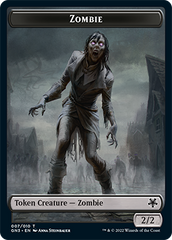 Zombie // Treasure Double-Sided Token [Game Night: Free-for-All Tokens] | Grognard Games