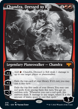 Chandra, Dressed to Kill [Innistrad: Double Feature] | Grognard Games