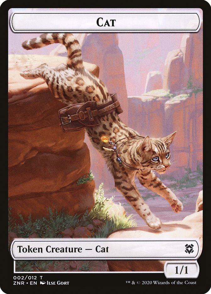 Cat [Zendikar Rising Tokens] | Grognard Games