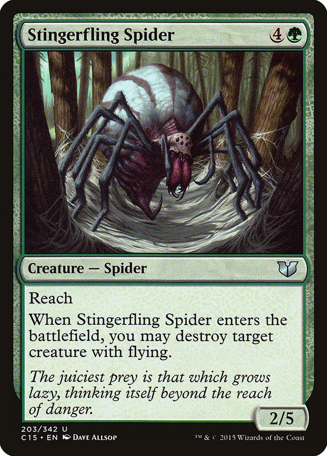 Stingerfling Spider [Commander 2015] | Grognard Games