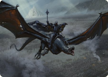 Lord of the Nazgul Art Card [The Lord of the Rings: Tales of Middle-earth Art Series] | Grognard Games