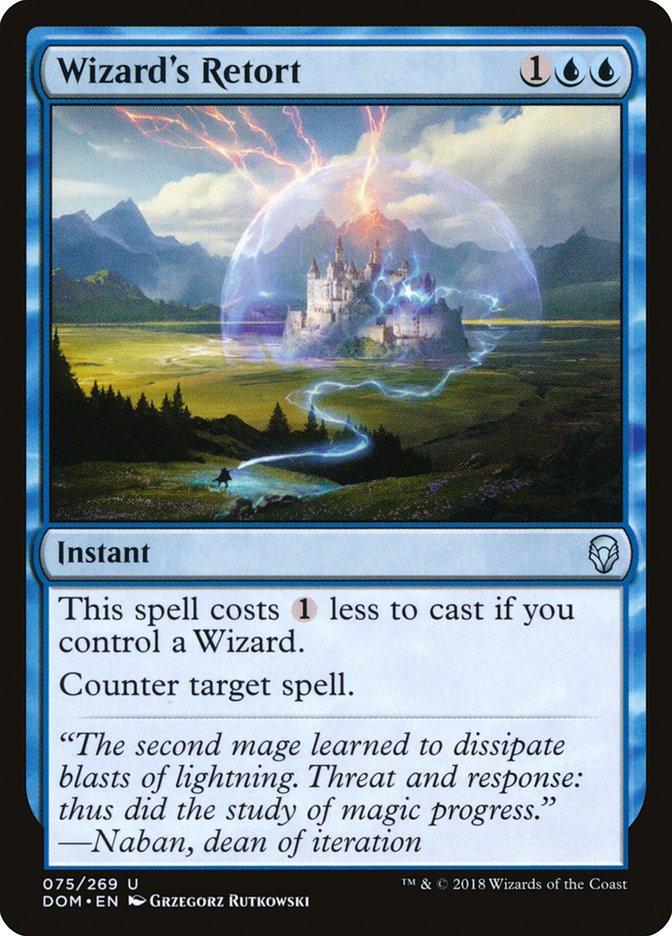 Wizard's Retort [Dominaria] | Grognard Games