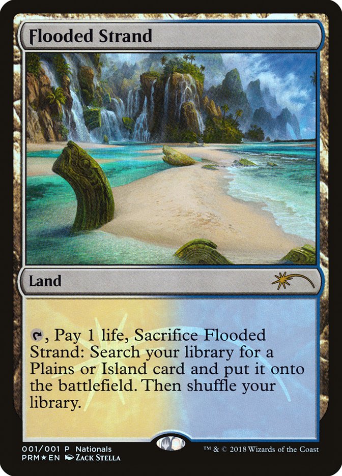 Flooded Strand (Nationals) [Nationals Promos] | Grognard Games