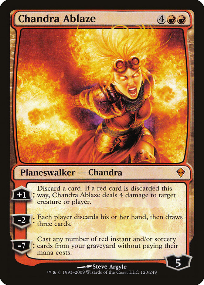 Chandra Ablaze [Zendikar] | Grognard Games
