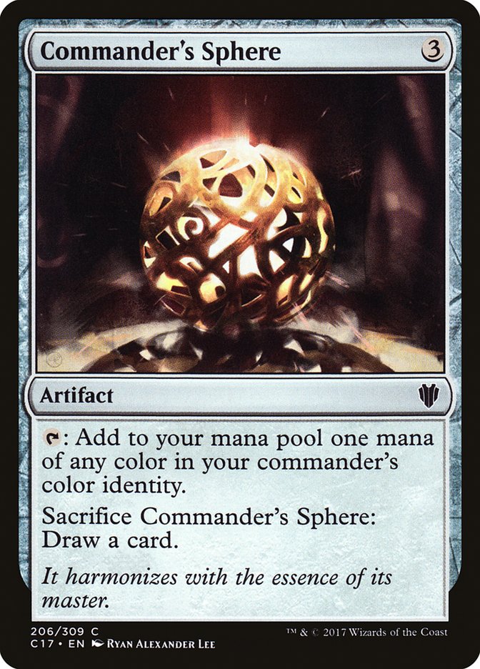 Commander's Sphere [Commander 2017] | Grognard Games