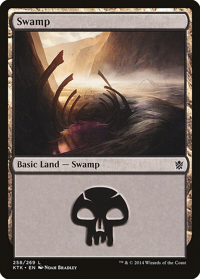 Swamp (258) [Khans of Tarkir] | Grognard Games