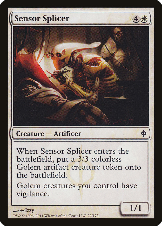 Sensor Splicer [New Phyrexia] | Grognard Games