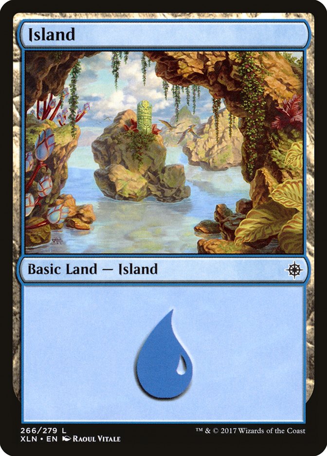 Island (266) [Ixalan] | Grognard Games