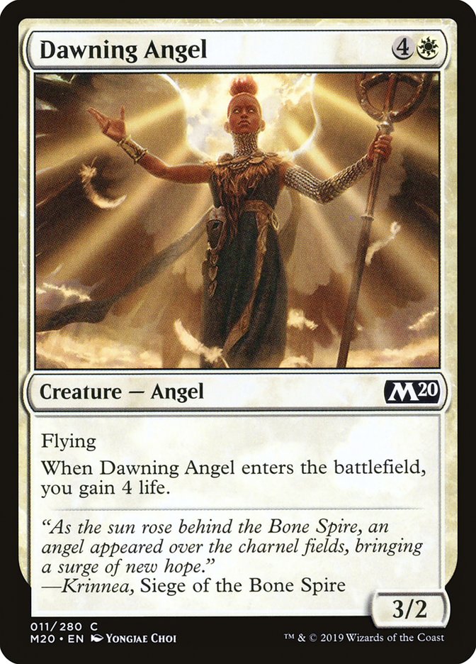 Dawning Angel [Core Set 2020] | Grognard Games