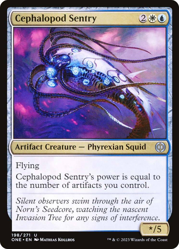 Cephalopod Sentry [Phyrexia: All Will Be One] | Grognard Games