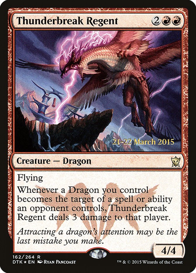 Thunderbreak Regent  [Dragons of Tarkir Prerelease Promos] | Grognard Games