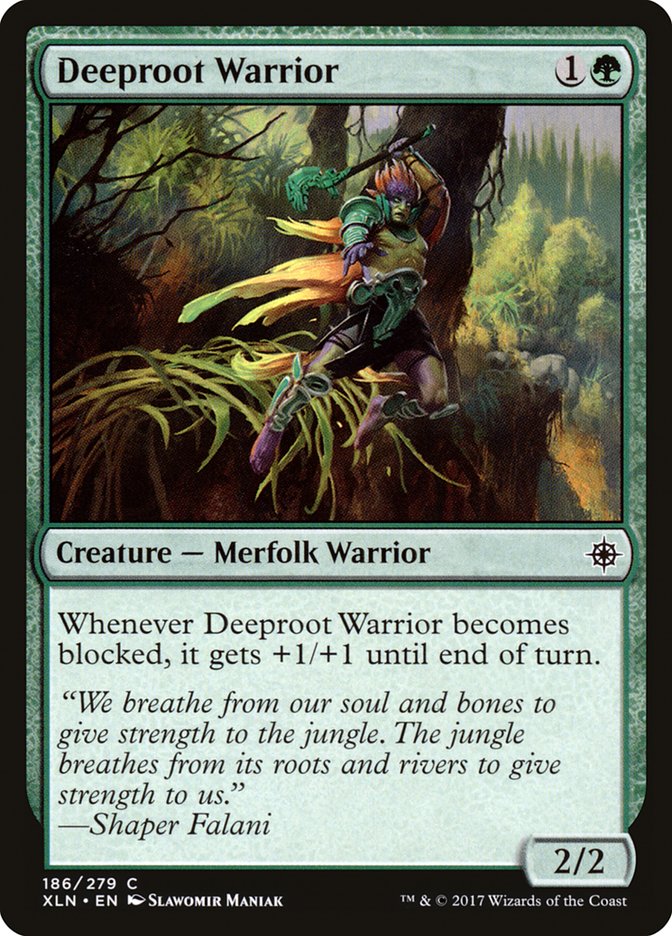 Deeproot Warrior [Ixalan] | Grognard Games