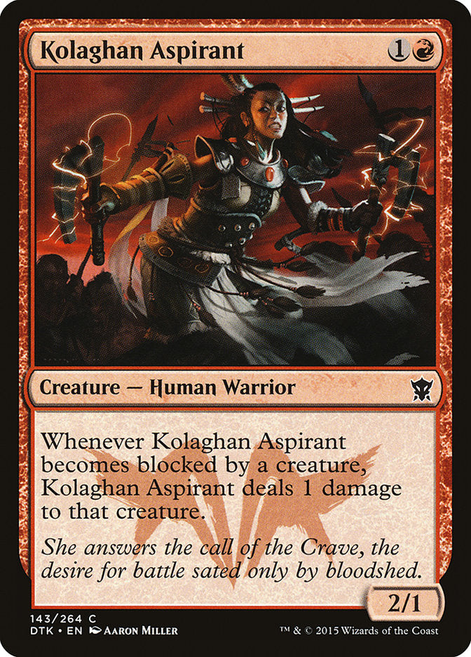 Kolaghan Aspirant [Dragons of Tarkir] | Grognard Games