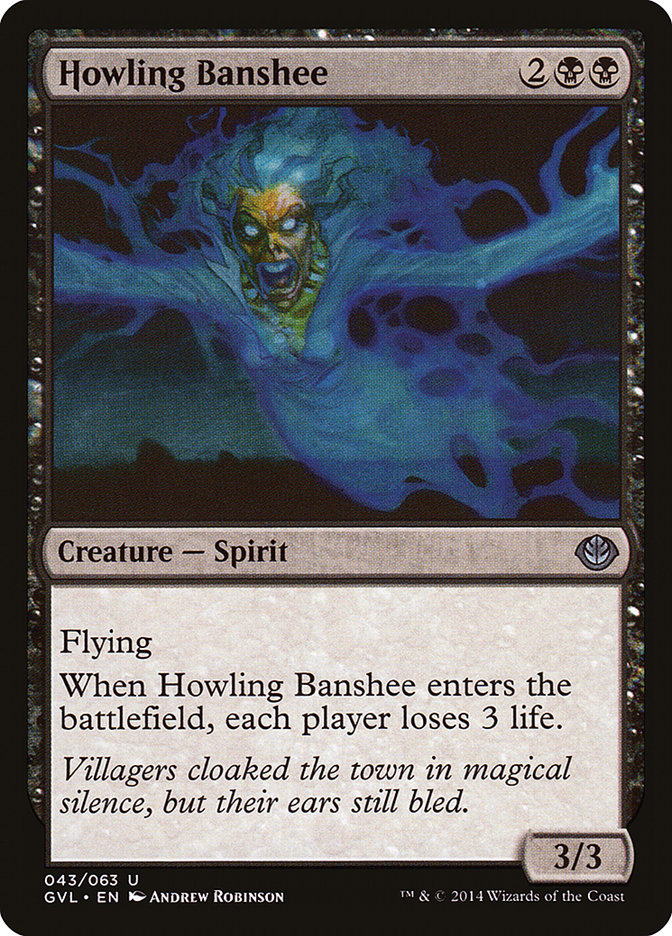 Howling Banshee (Garruk vs. Liliana) [Duel Decks Anthology] | Grognard Games