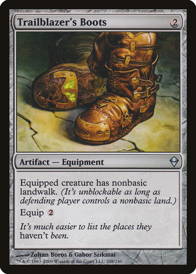 Trailblazer's Boots [Zendikar] | Grognard Games