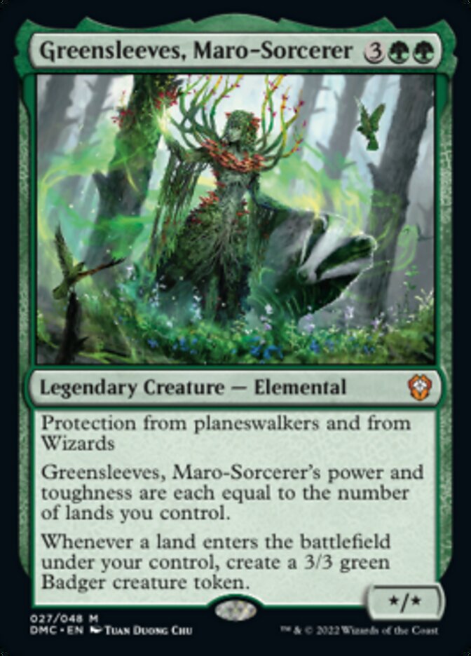 Greensleeves, Maro-Sorcerer [Dominaria United Commander] | Grognard Games