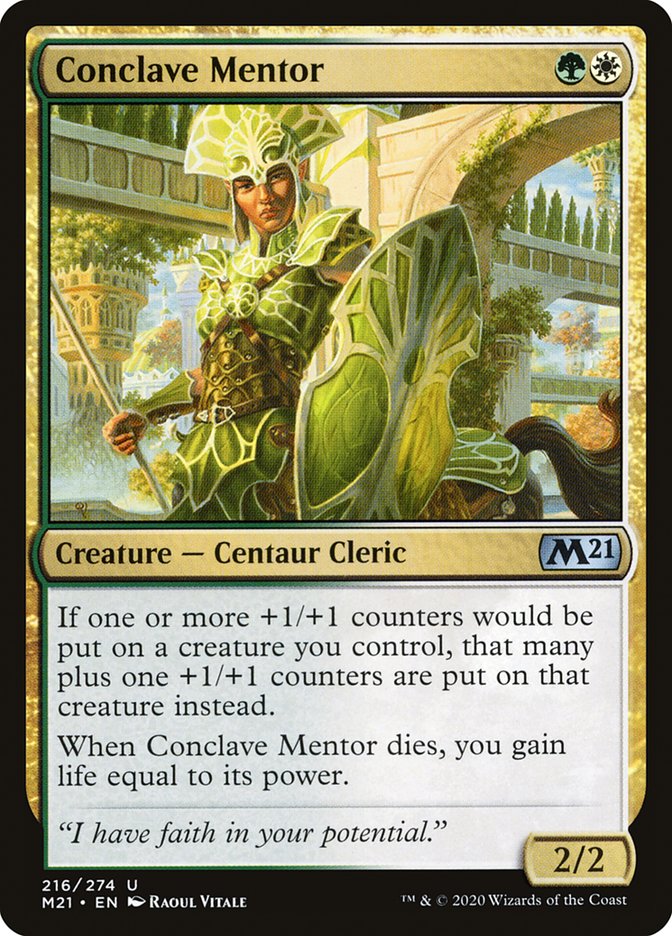 Conclave Mentor [Core Set 2021] | Grognard Games