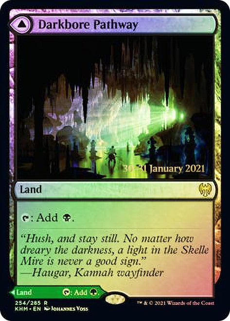 Darkbore Pathway // Slitherbore Pathway [Kaldheim Prerelease Promos] | Grognard Games