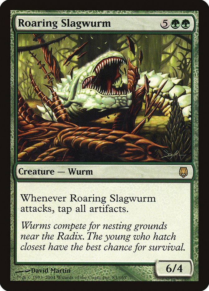Roaring Slagwurm [Darksteel] | Grognard Games