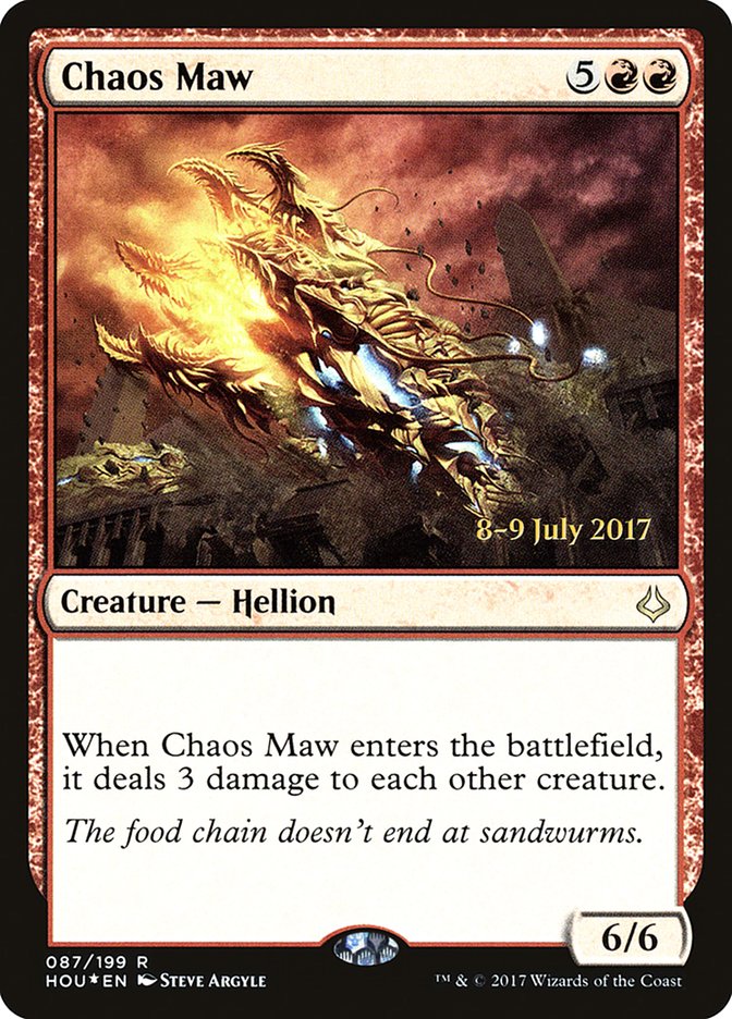Chaos Maw  [Hour of Devastation Prerelease Promos] | Grognard Games