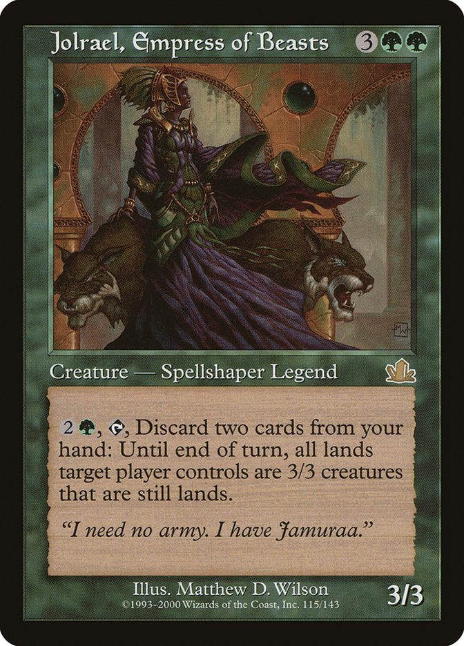 Jolrael, Empress of Beasts [Prophecy] | Grognard Games