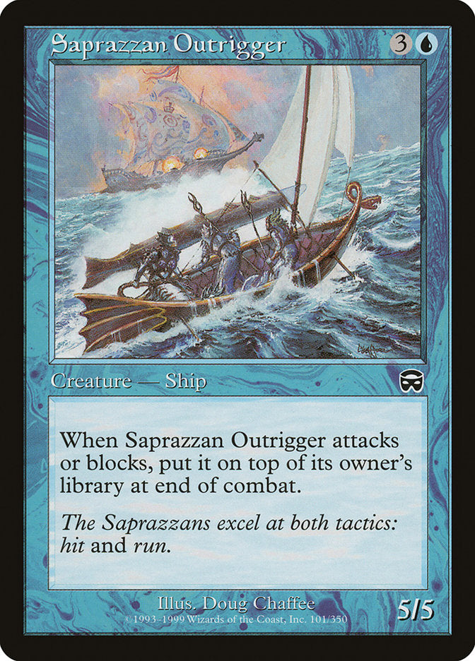 Saprazzan Outrigger [Mercadian Masques] | Grognard Games