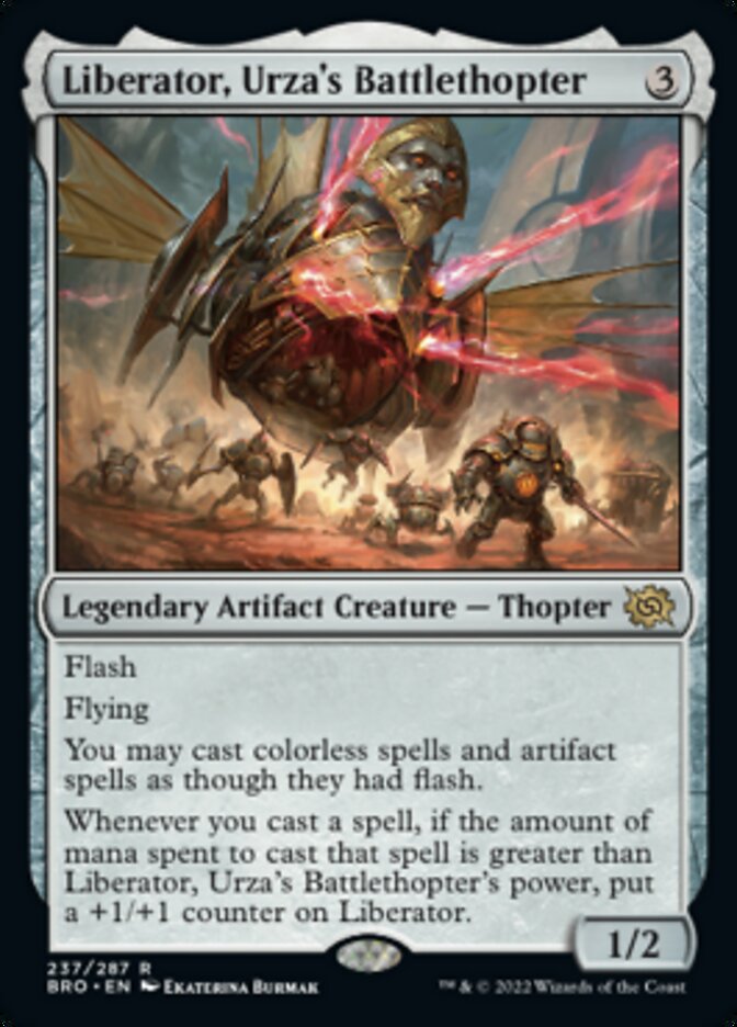 Liberator, Urza's Battlethopter [The Brothers' War] | Grognard Games