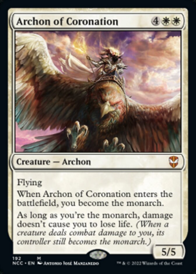 Archon of Coronation [Streets of New Capenna Commander] | Grognard Games