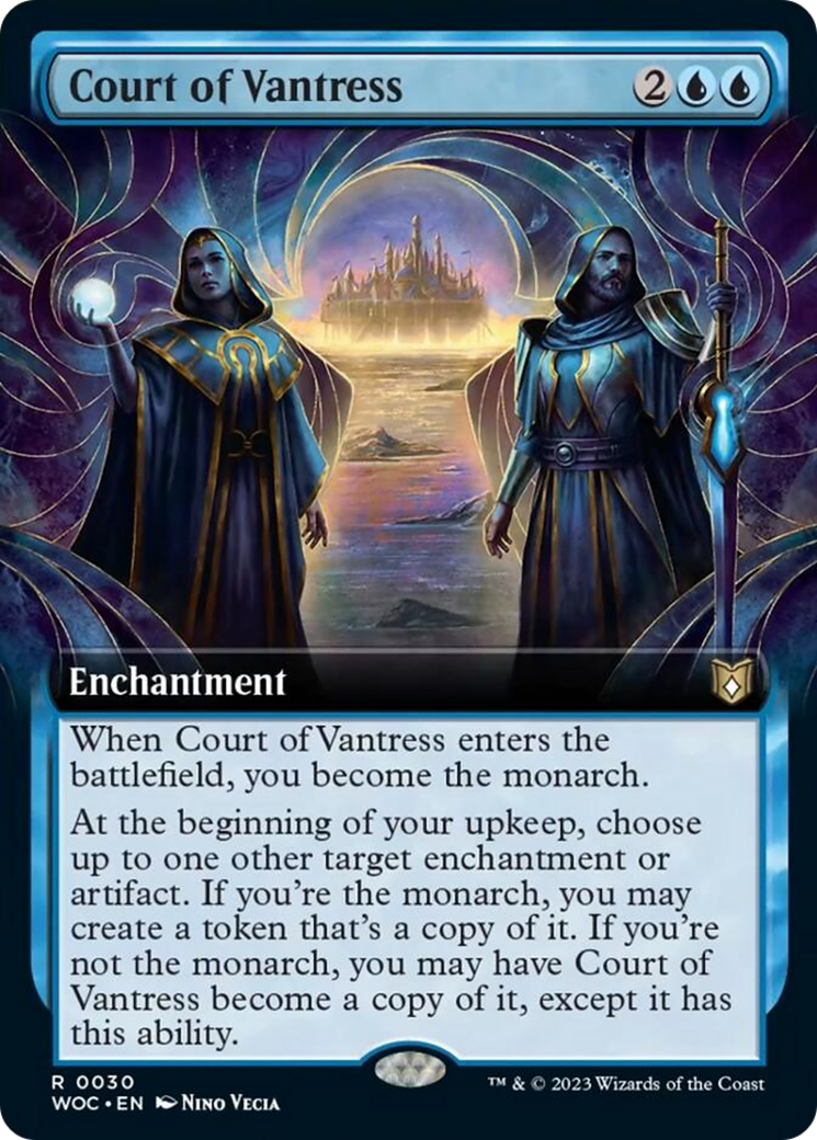 Court of Vantress (Extended Art) [Wilds of Eldraine Commander] | Grognard Games