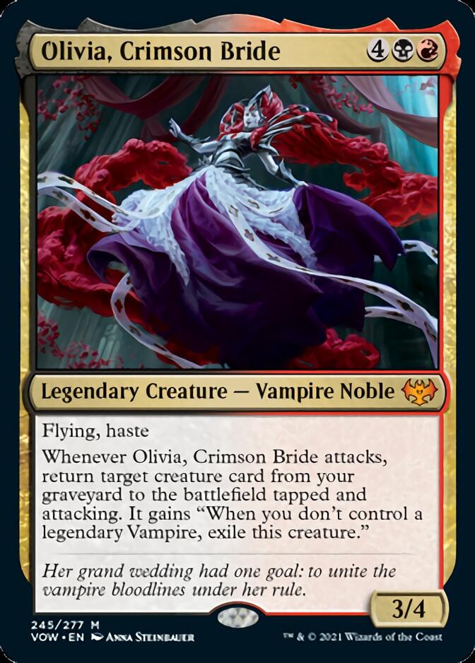 Olivia, Crimson Bride [Innistrad: Crimson Vow] | Grognard Games
