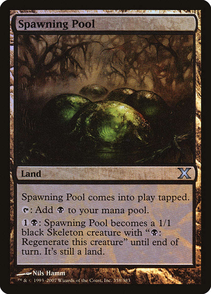 Spawning Pool (Premium Foil) [Tenth Edition] | Grognard Games