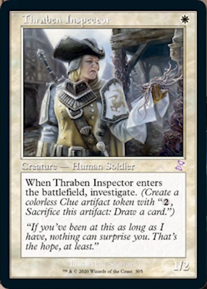Thraben Inspector (Timeshifted) [Time Spiral Remastered] | Grognard Games