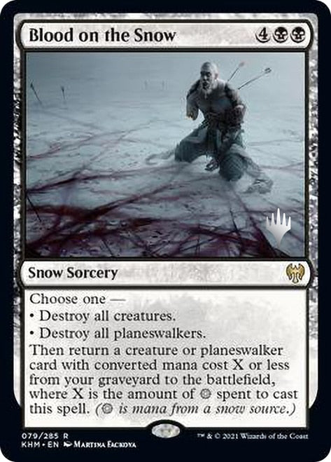 Blood on the Snow (Promo Pack) [Kaldheim Promos] | Grognard Games