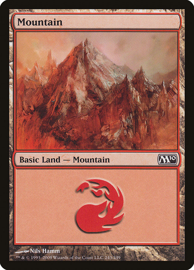 Mountain (243) [Magic 2010] | Grognard Games